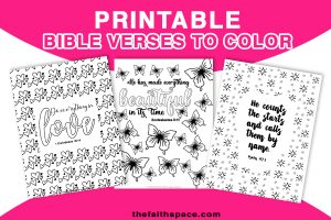 60 Free printable Bible verses to encourage your faith - The Faith Space