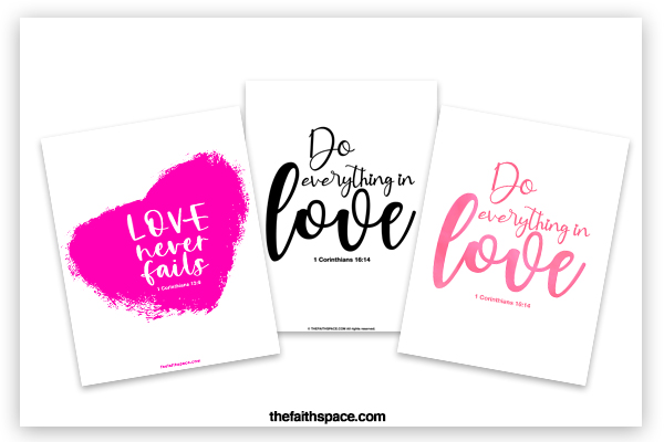 Free Love Never Fails eCard - eMail Free Personalized Scripture Online