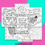 christian coloring pages