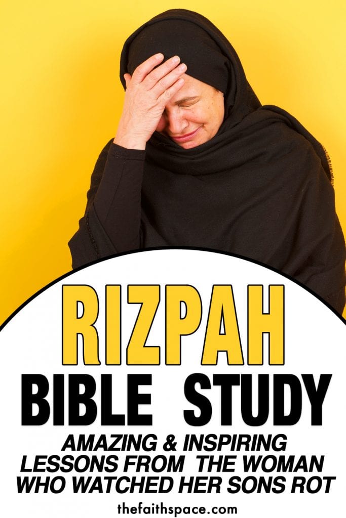 Rizpah in the Bible study lessons