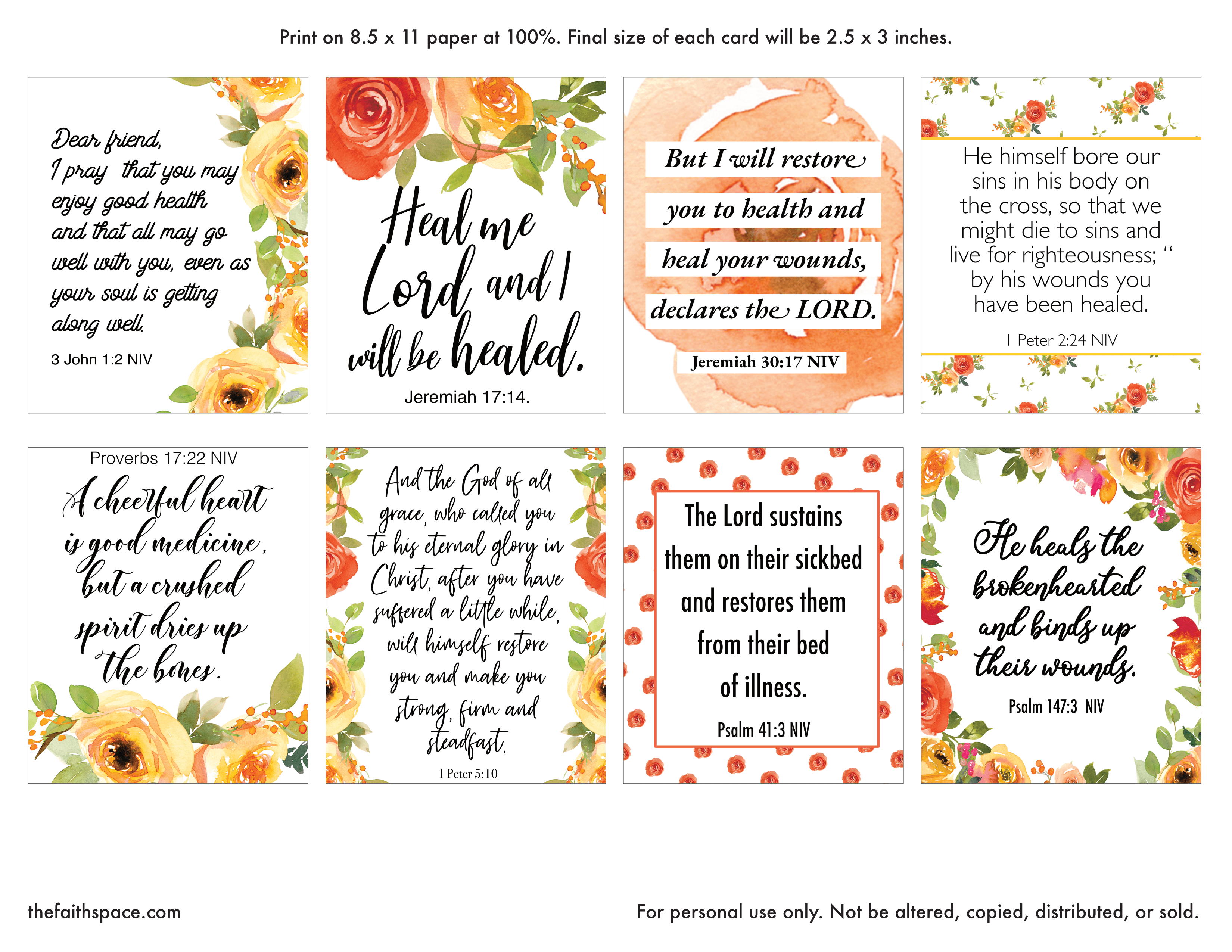 Printable Scriptures On Healing free Pdf Download The Faith Space Printable Scriptures On Healing free Pdf Download The Faith Space