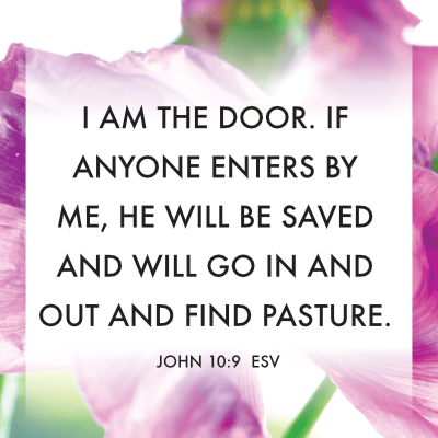 I am the door – meaning of what Jesus said in John 10:9