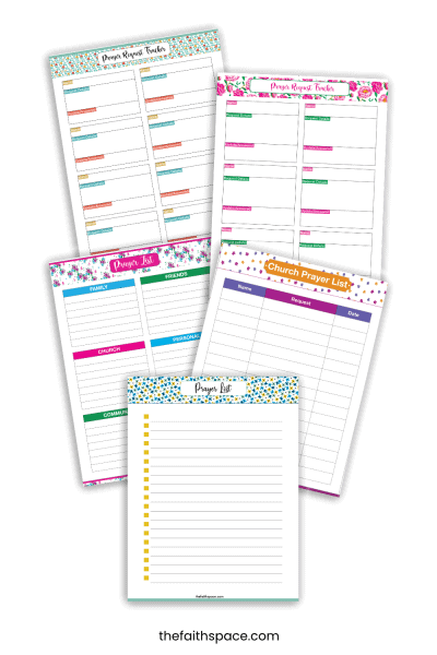 47 Prayer journal templates free downloads (planners, trackers, binder ...