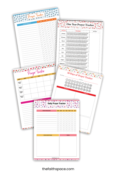 47 Prayer journal templates free downloads (planners, trackers, binder ...